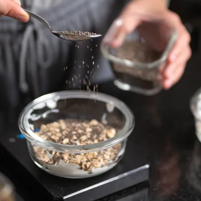 Overnight Oats With Chia Seeds