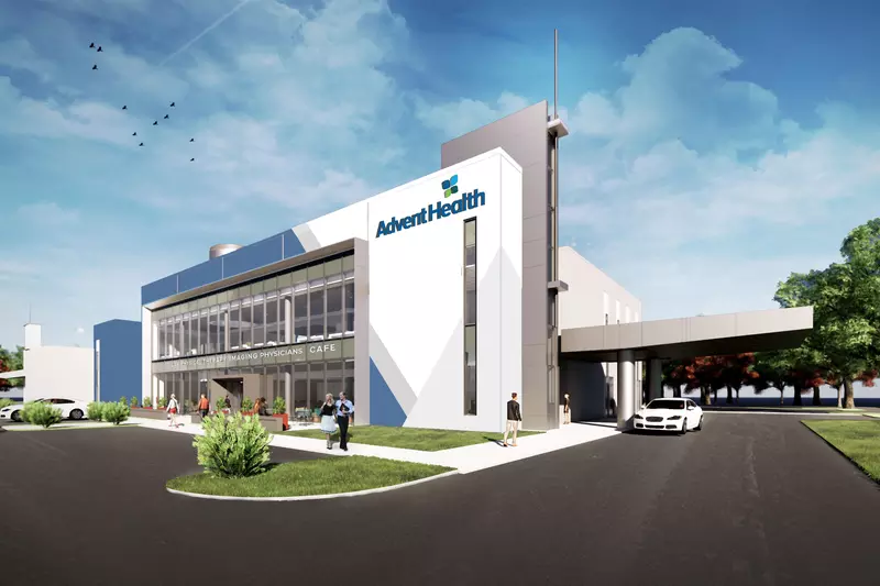 Render of AdventHealth Primary Care+ at Partin Settlement.