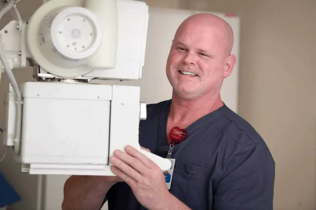AdventHealth Provider using equipment